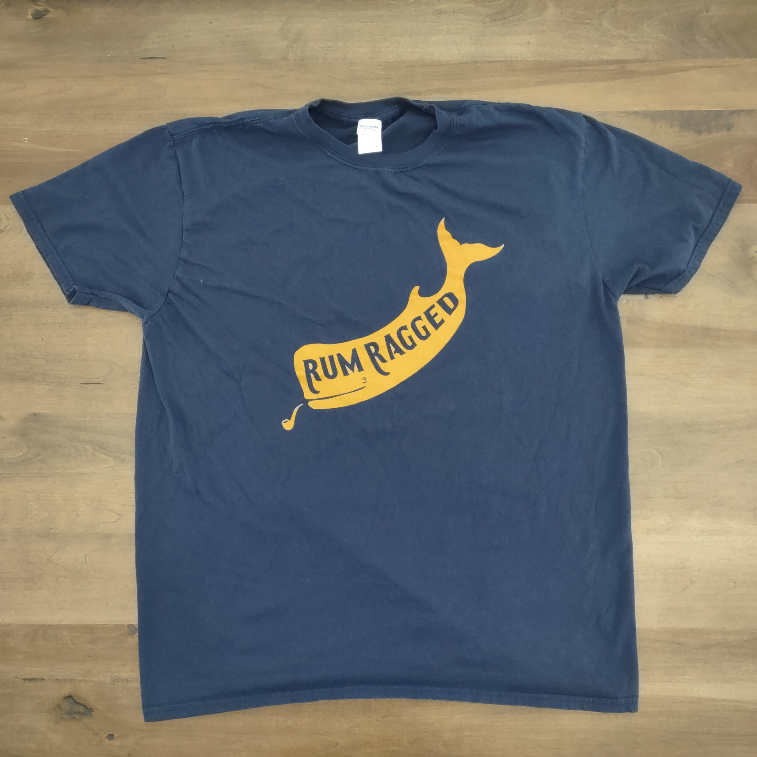 Rum Ragged Whale Logo T-Shirt